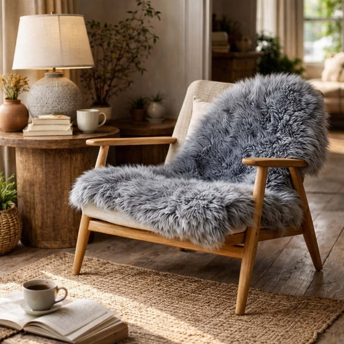Single Sheepskin — Vole — product and styling photograph